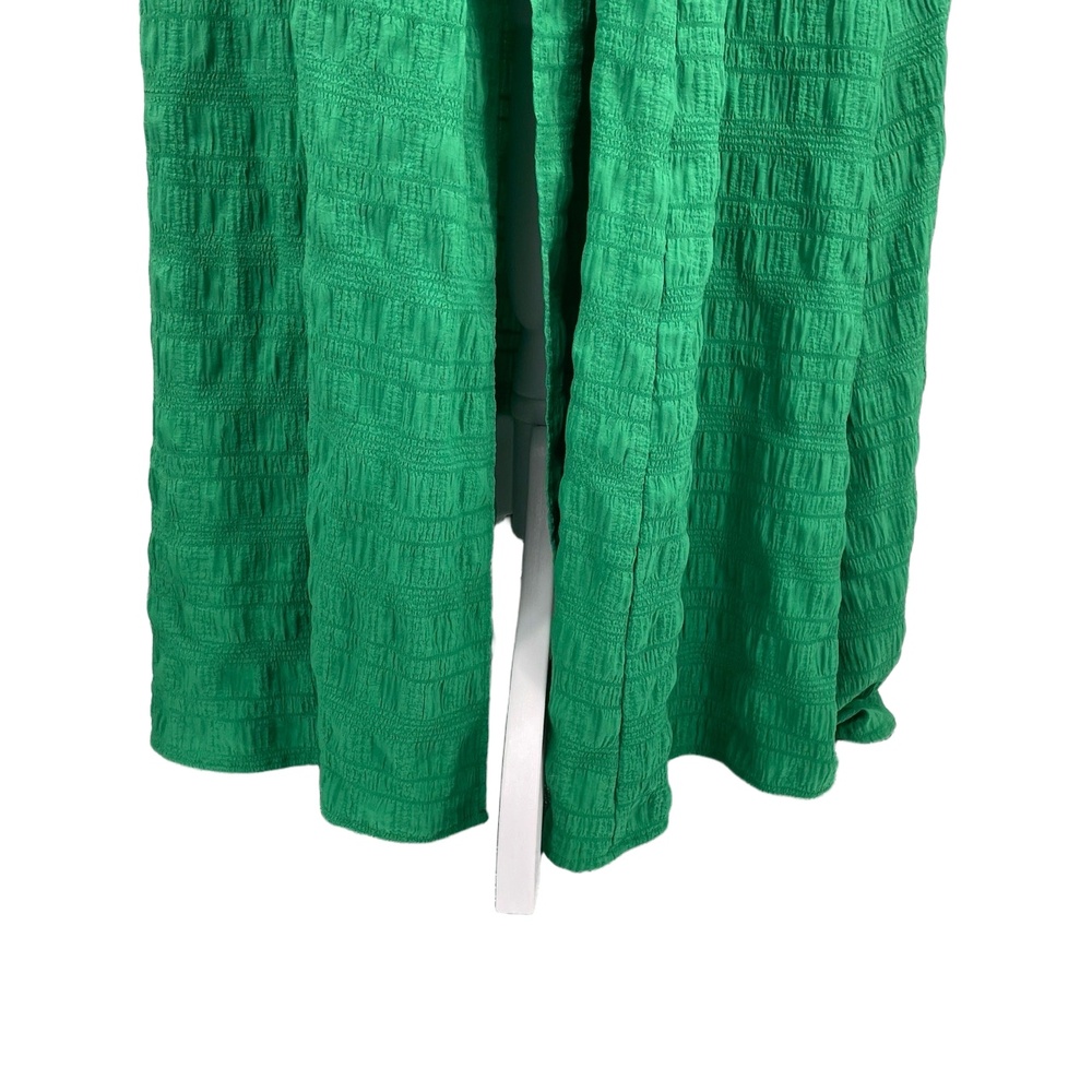 Showpo Resort Wear Emerald Green Cutout Quiet Luxury Floor Length Maxi Dress 12 - Picture 8 of 9